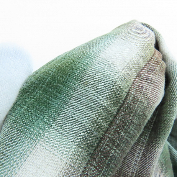 実際に弊社で買取させて頂いたRUDE GALLERY/ルードギャラリー チェック シャツ/2の画像 6枚目