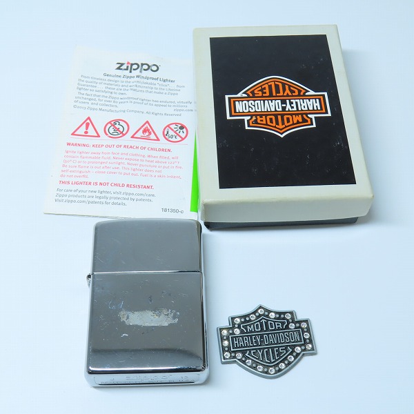 実際に弊社で買取させて頂いたZIPPO/ジッポー Harley-Davidson/ハーレーダビッドソン 2013年製の画像 8枚目