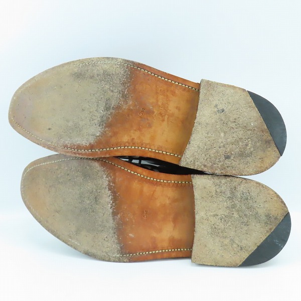 実際に弊社で買取させて頂いたFLAT HEAD/フラットヘッド RJB L103 FLAT LOW/フラットロー レザーシューズ/8.5の画像 2枚目