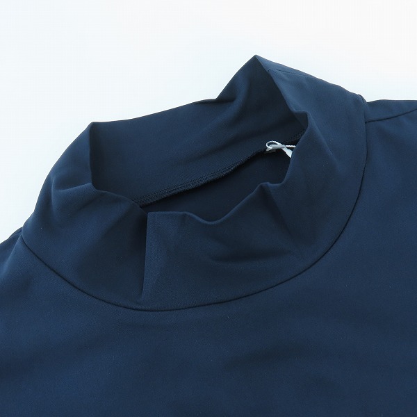 実際に弊社で買取させて頂いた【未使用】TaylorMade/テーラーメイド ストレッチ ゴルフ ロゴ モック長袖シャツ UN359/Oの画像 4枚目