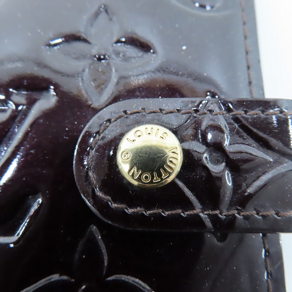 実際に弊社で買取させて頂いたLOUIS VUITTON ルイヴィトン モノグラムヴェルニ アジェンダPM 6穴式 手帳 R21026 の画像 6枚目