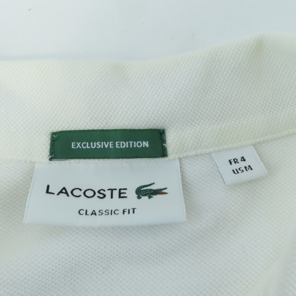 実際に弊社で買取させて頂いたLacoste/ラコステ 半袖ポロシャツ PH207P/FR-4/US-M　の画像 2枚目