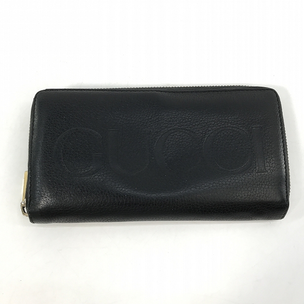 実際に弊社で買取させて頂いたGUCCI/グッチ ロゴ ジップアラウンドウォレット/長財布