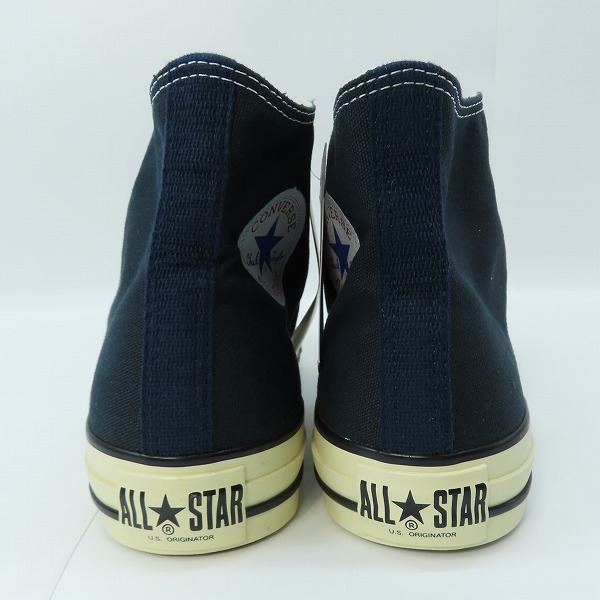 実際に弊社で買取させて頂いた【未使用】CONVERSE/コンバース CONVERSE ALL STAR US AGEDCOLORS /US エイジドカラーズ ハイ インクブルー 1SD856/26.5の画像 1枚目