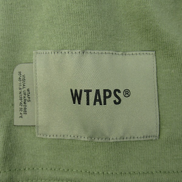 実際に弊社で買取させて頂いたWTAPS/ダブルタップス 24SS BIRTH/SS/COTTON 半袖Tシャツ 241ATDT-STM07S/1の画像 3枚目