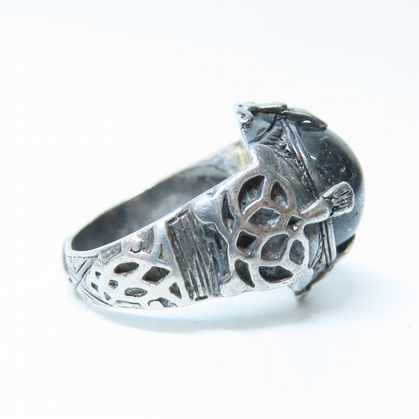 実際に弊社で買取させて頂いた【ギャラ付き】ZOCALO/ソカロ イスラミックラウンド リング 17.5号の画像 4枚目