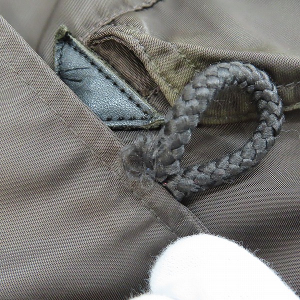 実際に弊社で買取させて頂いたALPHA INDUSTRIES/アルファインダストリーズ フライトジャケット 20094-268/Sの画像 7枚目