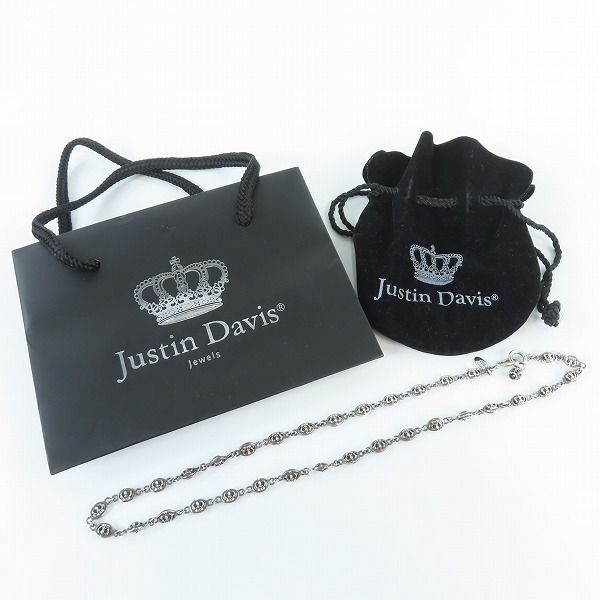 実際に弊社で買取させて頂いたJustin Davis/ジャスティンデイビス QE2 チェーン SNJ120 50cmの画像 5枚目