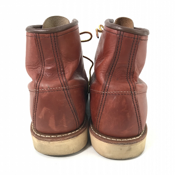 実際に弊社で買取させて頂いたRED WING/レッドウィング アイリッシュセッターモックトゥブーツ 9106/9.5Dの画像 1枚目