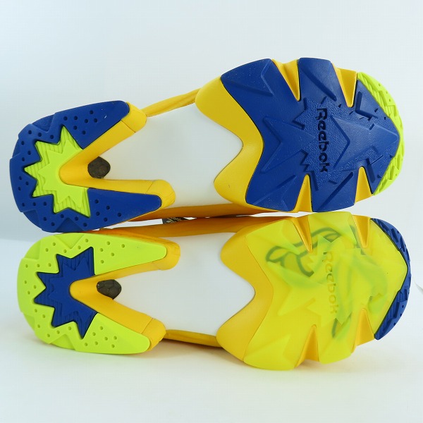 実際に弊社で買取させて頂いた【未使用】Reebok×MINIONS/リーボック×ミニオンズ INSTAPUMP FURY MU/インスタポンプ フューリー FY3404/27の画像 2枚目