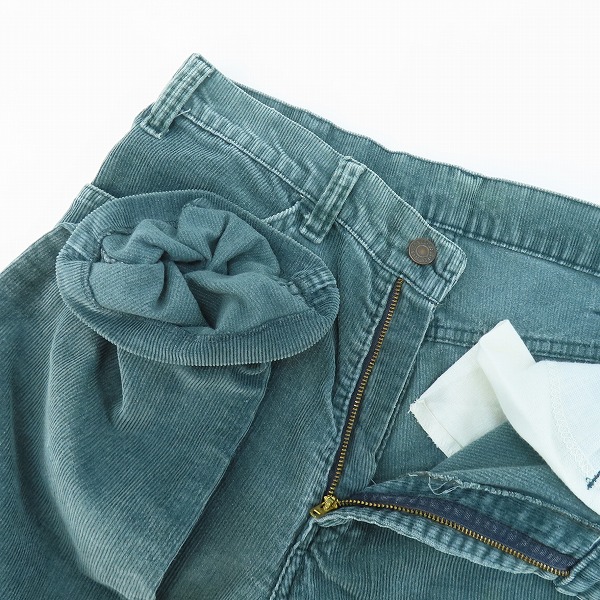 実際に弊社で買取させて頂いたLevis/リーバイス 80s ヴィンテージ 刻印10 白タブ コーデュロイパンツ 519-1532 の画像 2枚目