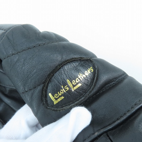 実際に弊社で買取させて頂いたLewis Leathers/ルイスレザー GENUINE HIDE 80s ヴィンテージ ライダース/38の画像 5枚目