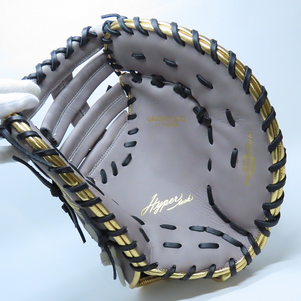実際に弊社で買取させて頂いたRawlings/ローリングス 軟式 HYPER TECH COLOR SYNC ファーストミット GR4FHTCM53の画像 2枚目