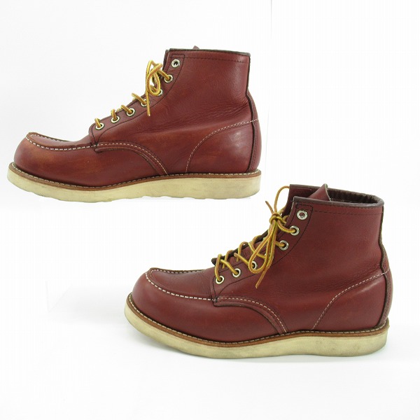 実際に弊社で買取させて頂いたRED WING/レッドウィング アイリッシュセッターモックトゥブーツ 9106/8.5D　の画像 3枚目