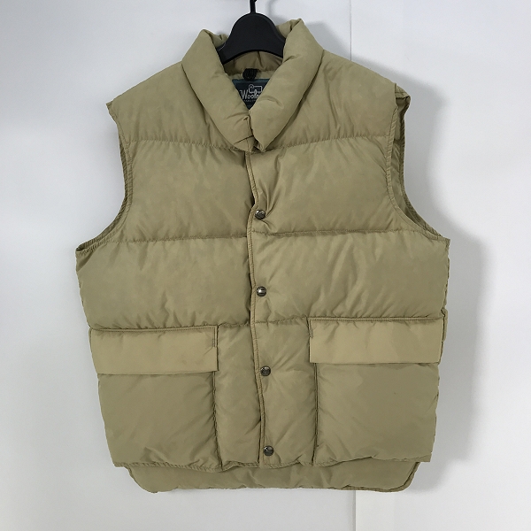 実際に弊社で買取させて頂いたWoolrich/ウールリッチ 70'S ビンテージ ベスト/M