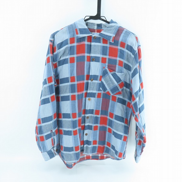 実際に弊社で買取させて頂いたSUGAR CANE/シュガーケーン チェック柄 長袖シャツ M