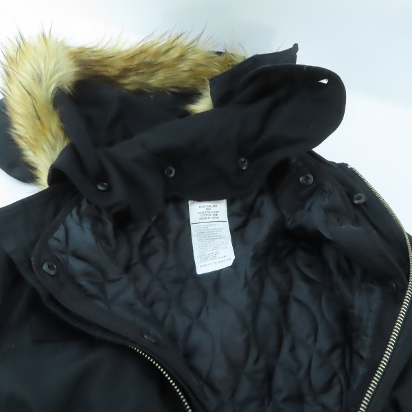 実際に弊社で買取させて頂いたRUDE GALLERY/ルードギャラリー 21AW Current Art 6193 CAT STREET M-65 FIELD COAT/フィールド コート/モッズコート/Mの画像 2枚目