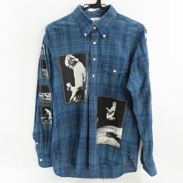 実際に弊社で買取させて頂いたTAKAHIROMIYASHITA TheSoloIst×J.PRESS/タカヒロミヤシタ ザ ソロイスト×ジェイプレス 長袖シャツ ブルー sjs.0001/M