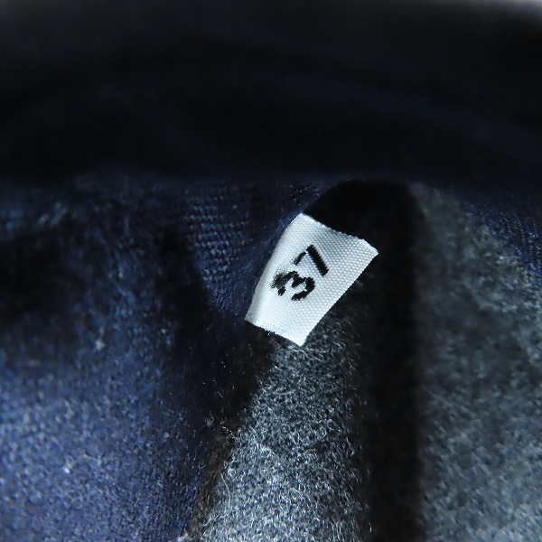 実際に弊社で買取させて頂いたAMI Alexandre Mattiussi/アミ アレクサンドル マテュッシ カラー切替 ウール長袖シャツ H16C09 24/37の画像 3枚目