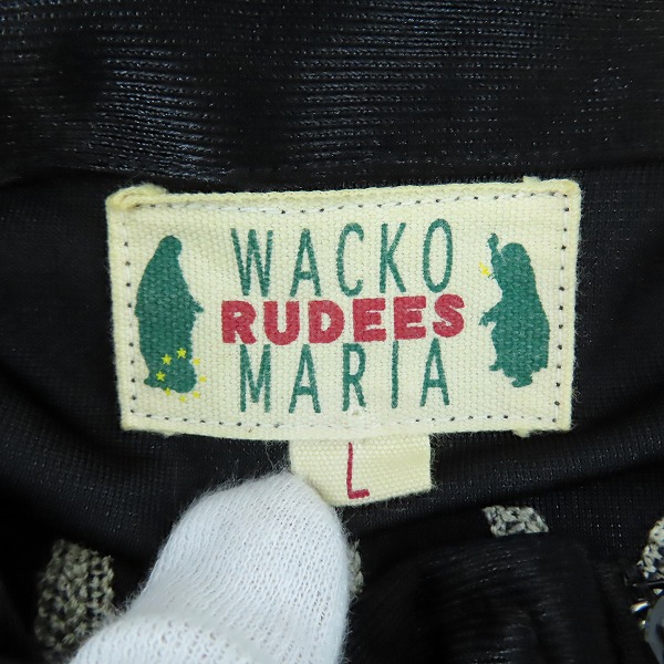実際に弊社で買取させて頂いたWACKO MARIA/ワコマリア THE GUILTY PARTIES 刺繍 トラックジャケット/Lの画像 2枚目