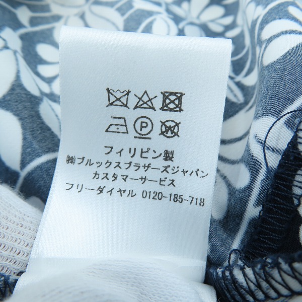 実際に弊社で買取させて頂いたBrooks brothers/ブルックスブラザーズ 総花柄 ワンピース/0の画像 7枚目