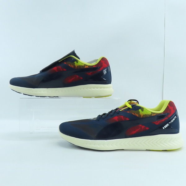 実際に弊社で買取させて頂いたA BATHING APE×PUMA/ア ベイシング エイプ×プーマ 16SS IGNITE マルチ スニーカー 359539-01/29の画像 3枚目