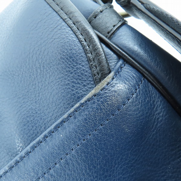 実際に弊社で買取させて頂いたCOACH /コーチ ヘリテージ ウェブ  レザーショルダーバッグ  メンズバッグ　F71641 の画像 9枚目