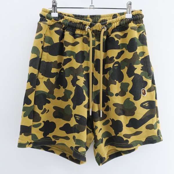 実際に弊社で買取させて頂いたA BATHING APE/アベイシングエイプ 6-Pocket Sweatshort/スウェットショーツ 001spk301308m/S