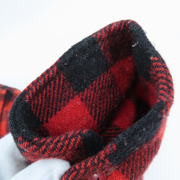 実際に弊社で買取させて頂いたWoolrich/ウールリッチ ヴィンテージ シャツの画像 4枚目