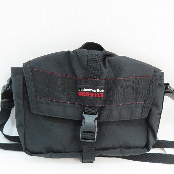 実際に弊社で買取させて頂いたBRIEFING×thisisneverthat/ブリーフィング×ディスイズネバーザット フラップポーチ/ミニショルダーバッグ