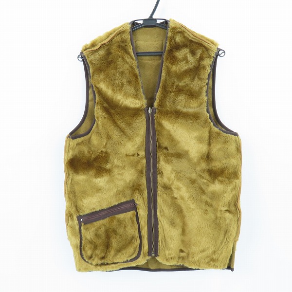 実際に弊社で買取させて頂いたBarbour/バブアー フロントジップ リバーシブル ライナー ベスト 232MLI0004/38の画像 2枚目