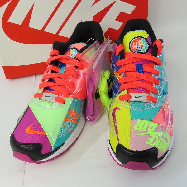 実際に弊社で買取させて頂いたNIKE/ナイキ×ATMOS/アトモス AIR MAX2 LIGHT QS/エアマックス2 ライト クイックストライク BV7406-001/27