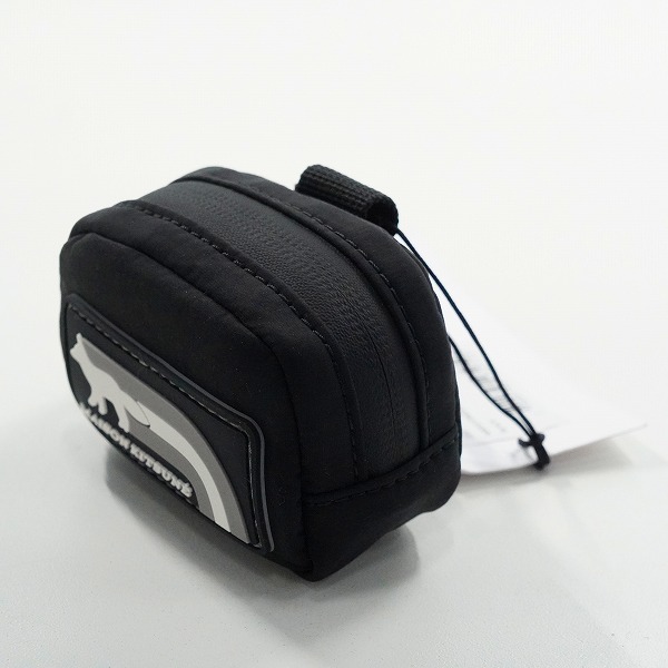 実際に弊社で買取させて頂いた【未使用】MAISON KITSUNE/メゾンキツネ NM05372WQ4034 FLASH FOX EARBUD CASE イヤホンケースの画像 2枚目