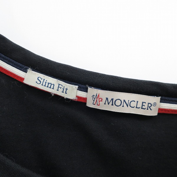 実際に弊社で買取させて頂いた【JPタグ】MONCLER/モンクレール MAGLIA T-SHIRT スリムフィット 半袖 Tシャツ E10918019900 87296/Sの画像 2枚目