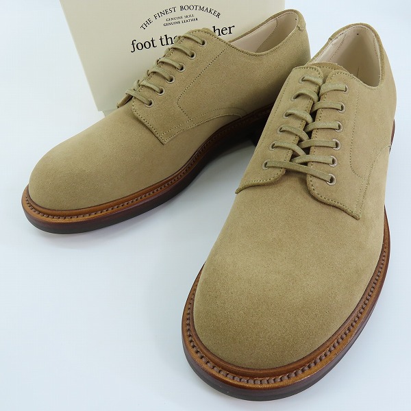 実際に弊社で買取させて頂いたfoot the coacher/フットザコーチャー I WALK レザーシューズ  8