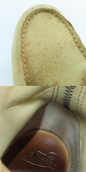 実際に弊社で買取させて頂いたRED WING/レッドウィング アイリッシュセッター スエード モックトゥ 8173/8Eの画像 7枚目