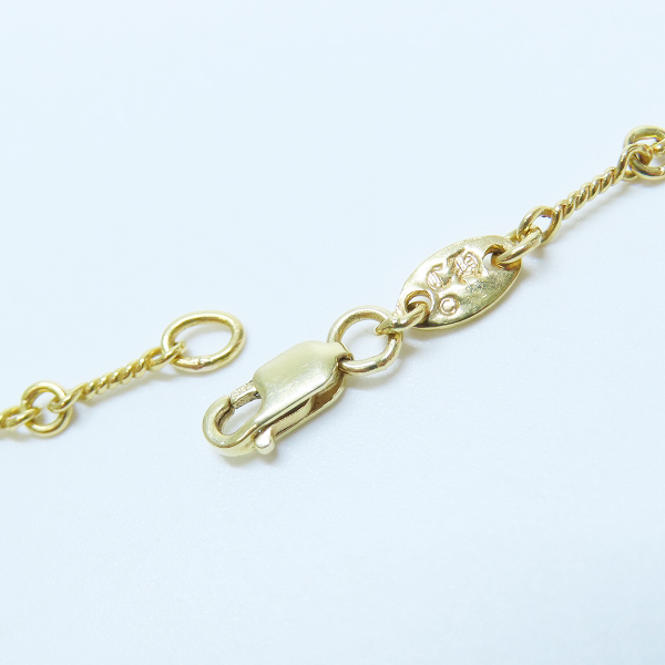 実際に弊社で買取させて頂いたCHROME HEARTS/クロムハーツ 22K NECKCHAIN T20/ツイストチェーン 20インチの画像 2枚目