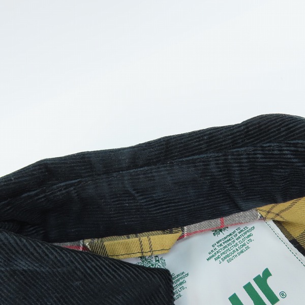 実際に弊社で買取させて頂いたBarbour/バブアー HOODED HUNTING COAT/ハンティングコート 1902192/34の画像 6枚目