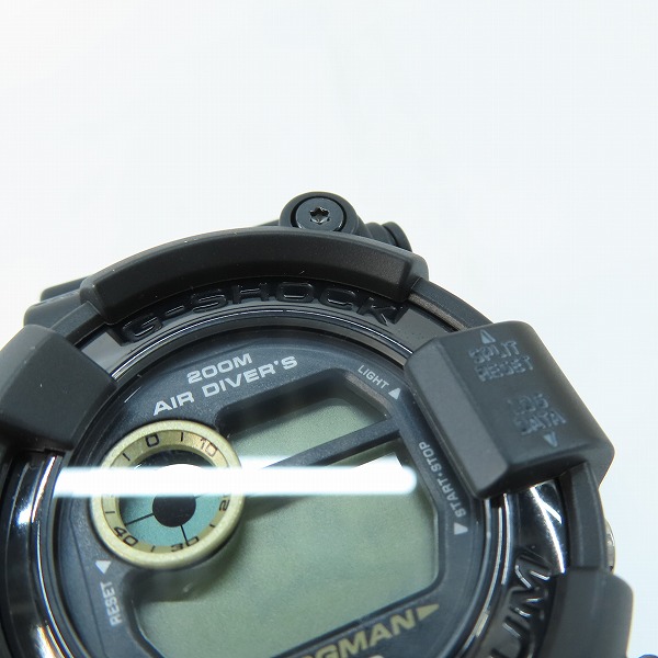 実際に弊社で買取させて頂いたG-SHOCK/Gショック FROGMAN MEN IN BLACK 2 フロッグマン DW-8200BM-1T【動作未確認】の画像 4枚目