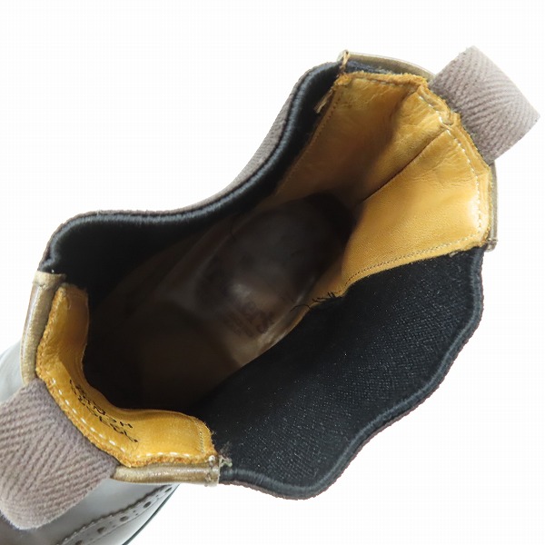実際に弊社で買取させて頂いたTricker's/トリッカーズ HENRY/ヘンリー ウィングチップ サイドゴアブーツ 2754/9の画像 4枚目