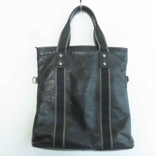 実際に弊社で買取させて頂いたCOACH/コーチ ヘリテージ ウェブ レザー フォルド オーバー トート F70558の画像 1枚目