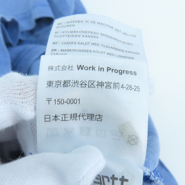 実際に弊社で買取させて頂いたCarhartt/カーハート DUSTER T-SHIRT/ダスタースクリプト 半袖Tシャツ ロゴ刺繍/Sの画像 6枚目