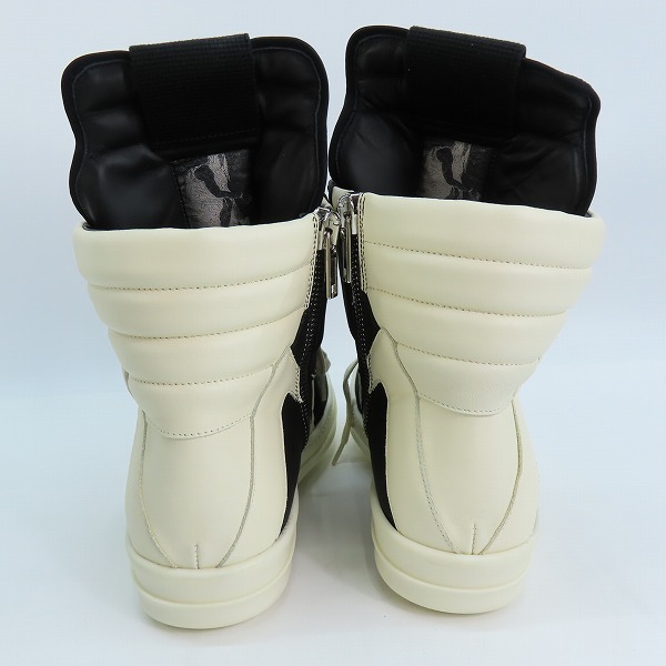 実際に弊社で買取させて頂いたRICK OWENS/リックオウエンス GEOBASKET ジオバスケット ハイカットスニーカー 42の画像 1枚目
