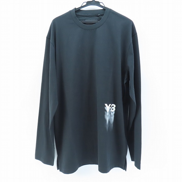 実際に弊社で買取させて頂いた【未使用】Y-3/ワイスリー アディダス×ヨウジヤマモト GFX LS TEE/グラフィック ロングスリー IZ3122/S