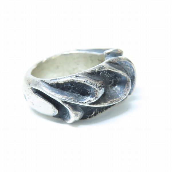 実際に弊社で買取させて頂いた【ギャラ付き】Gabor/ガボール Gaboratory/ガボラトリー GOTHIC SKULL RING/ゴシック スカル リング 19.5号の画像 4枚目