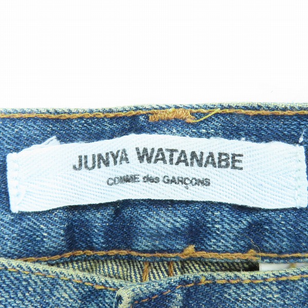 実際に弊社で買取させて頂いたJUNYA WATANABE COMME des GARCONS/ジュンヤワタナベ コムデギャルソン デニムパンツ AD2001 JC-P031/Sの画像 2枚目