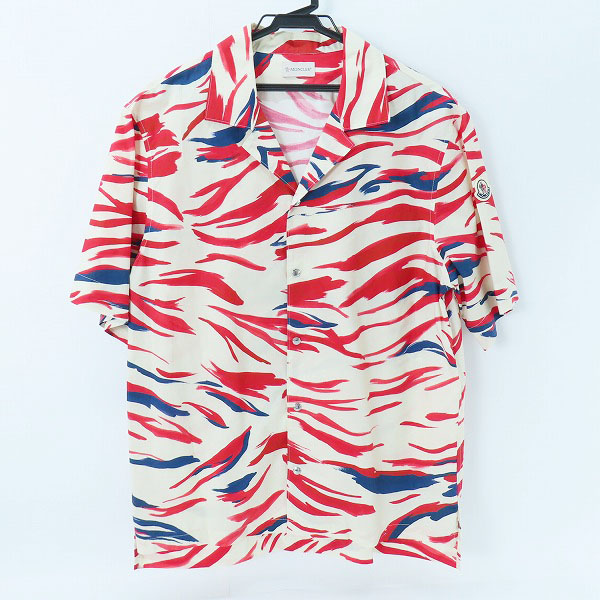 実際に弊社で買取させて頂いた【JPタグ】MONCLER/モンクレール 21 TIGER CAMO 半袖 シャツ C-ZIND-20-208341/G10912F70900 5956J/L