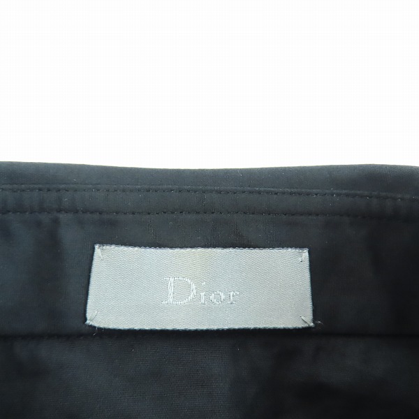 実際に弊社で買取させて頂いたDIOR HOMME/ディオールオム 長袖シャツ ブラック 8E3152440100 /37の画像 2枚目