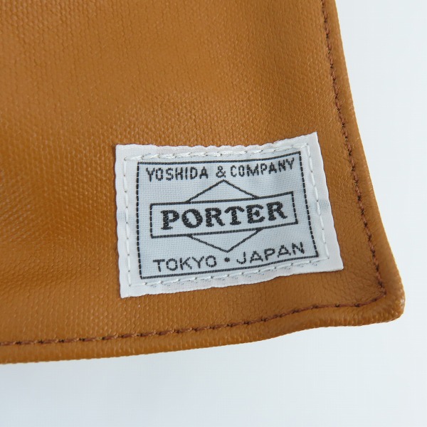 実際に弊社で買取させて頂いたPORTER/ポーター FREE STYLE/フリースタイル ショルダーバッグ キャメル 707-07144の画像 4枚目