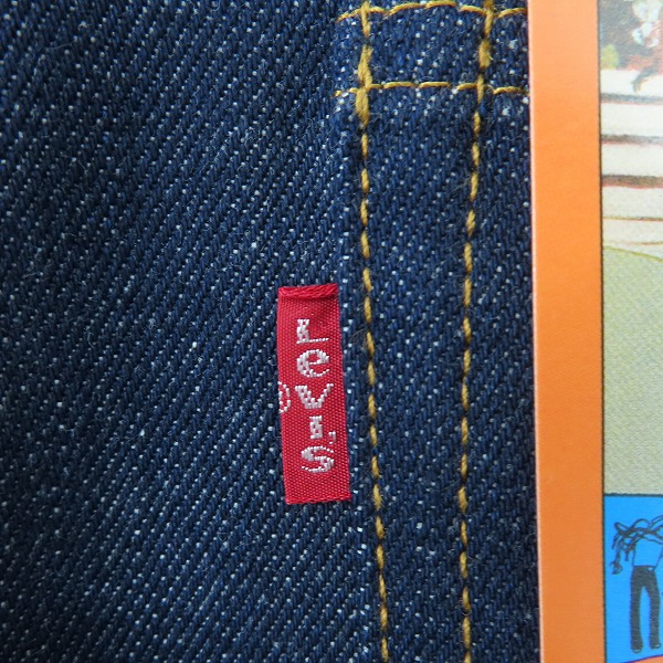 実際に弊社で買取させて頂いた【未使用】LEVI'S/リーバイス 517-0217 LVC サドルマン ブーツカット デニムパンツ 85192-0004/W32 L34の画像 3枚目